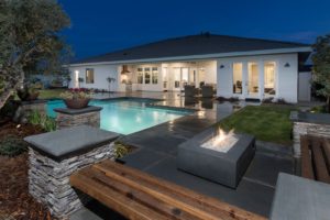 outdoor space, pool, patio, outdoor living